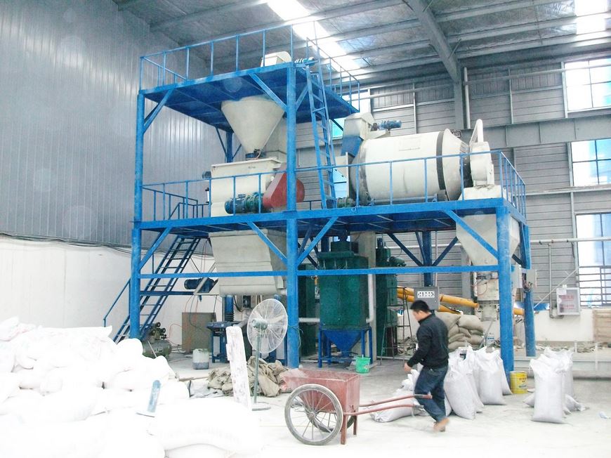 无机保温砂浆生产线